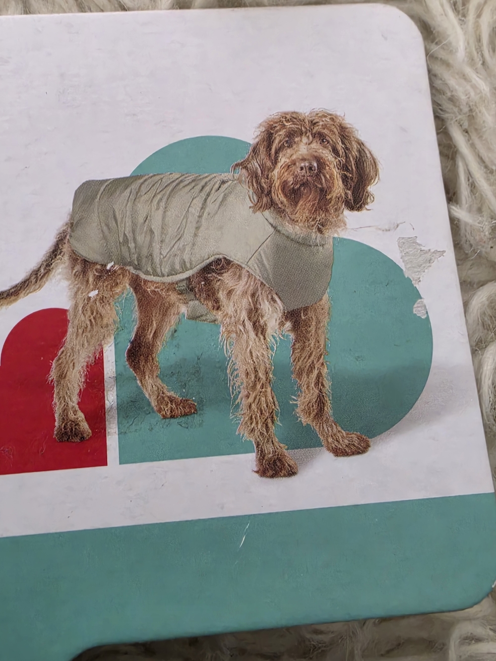 Boots & Barkley Sage Green Puffer Dog Jacket - Picture 3 of 6